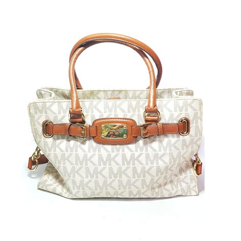 michael kors hamilton east west satchel vanilla|MICHAEL Michael Kors Hamilton East West Satchel .